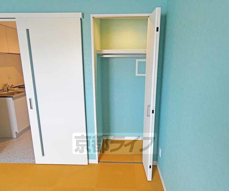 収納　クローゼットです