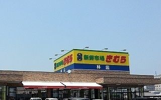 スーパー　新鮮市場きむら林店さん（スーパー）まで700m