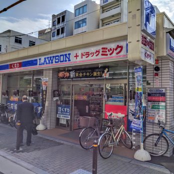 コンビニ　ローソン ドラッグミック西天満四丁目店（コンビニ）まで17m