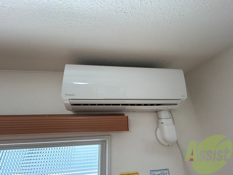 その他設備　エアコンがありますので夏でも快適に過ごせます！