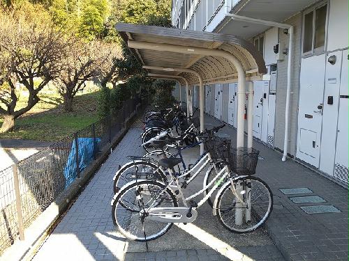 その他共有部分　駐輪場　原付＆自転車のみ駐輪可能