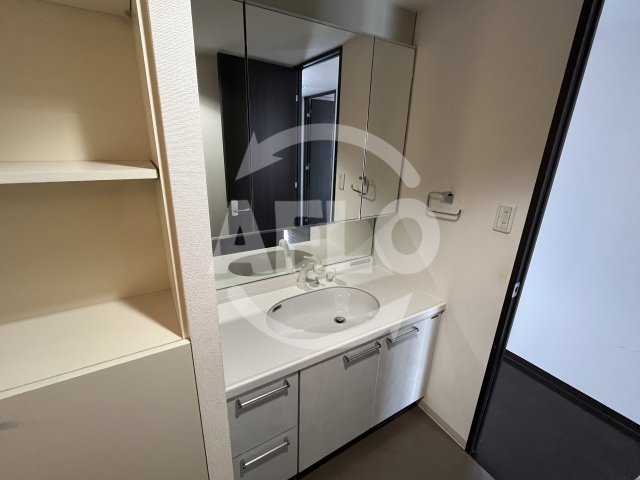 洗面設備　エル・セレーノ上本町レジデンス　独立洗面台