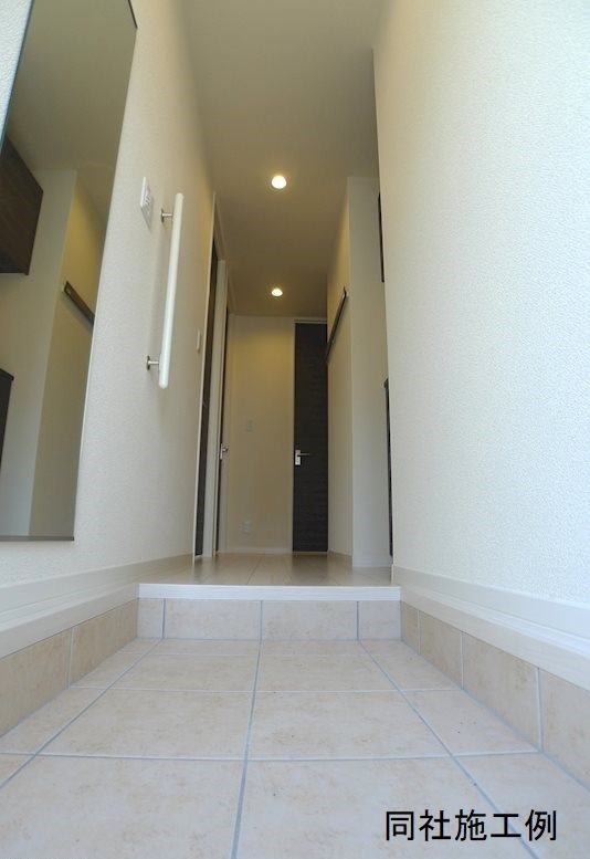 玄関　同社施工例