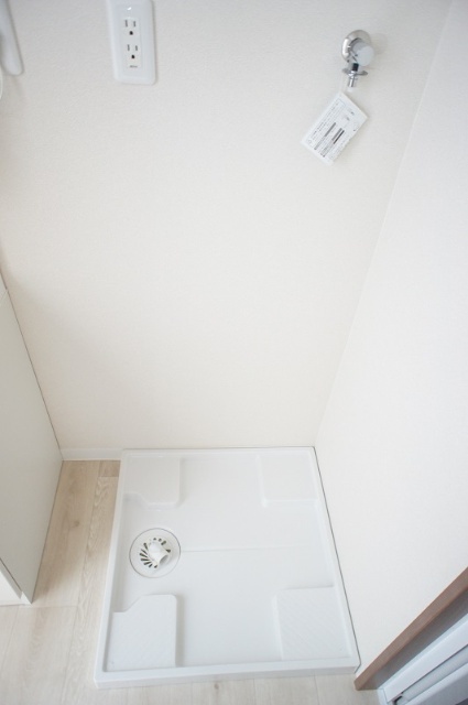 洗面設備　洗濯機置き場