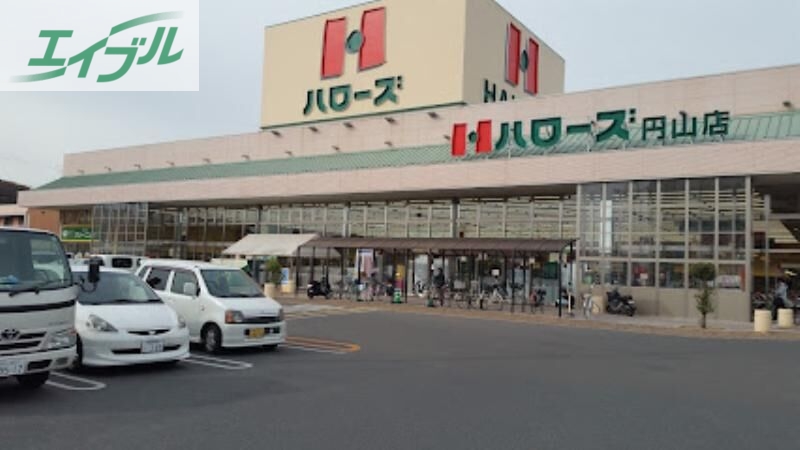 スーパー　ハローズ円山店（スーパー）まで785m