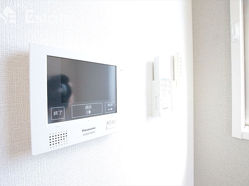 セキュリティ　モニター付きインターホン