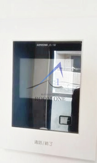 セキュリティ　モニター付きインターホンです。