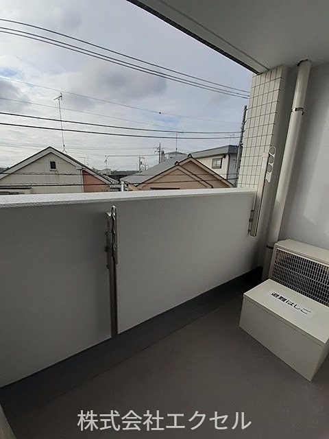 バルコニー　南東向きで日当たり良好です。