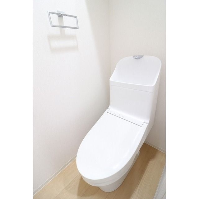 トイレ　ゆったりとした空間のトイレです