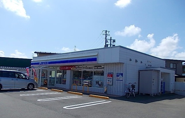 コンビニ　ローソン秋田外旭川天徳寺通店（コンビニ）まで500m