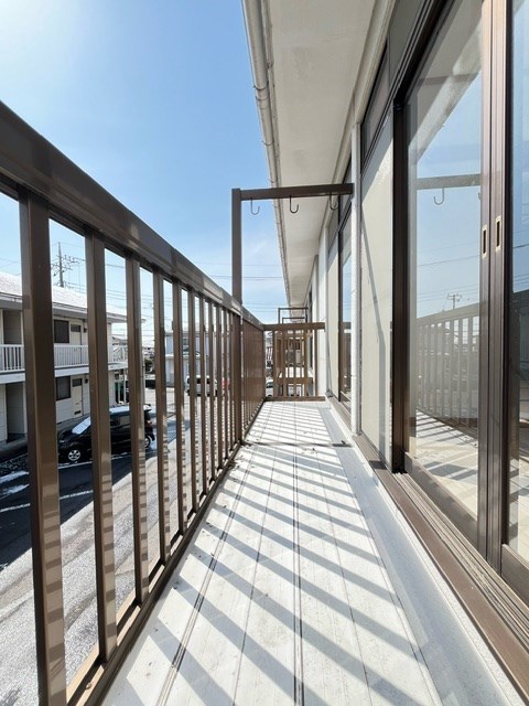 バルコニー　こちらの物件はMODE不動産なら割引対象の１部屋です。