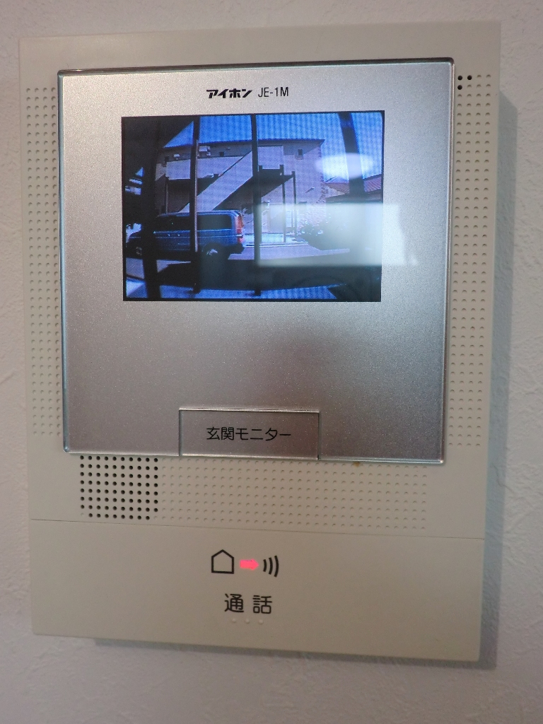 セキュリティ　※別部屋参考写真☆モニター付きインターホン☆