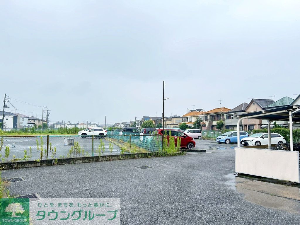 駐車場　眺望