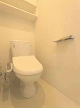 トイレ　トイレもきれいです