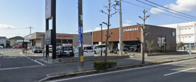 飲食店　スターバックスコーヒー岡山青江店（飲食店）まで253m