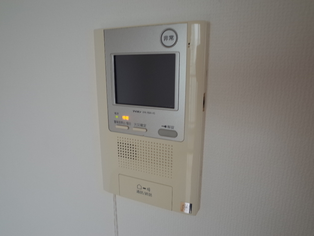 セキュリティ　来客の方が見えて安心、ＴＶモニターホン。