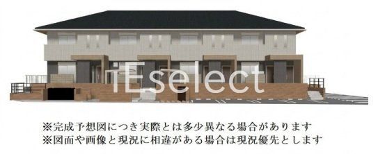 建物外観　２０２６年８月完成予定の新築！完成のイメージです♪