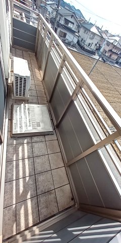 バルコニー　南西向き