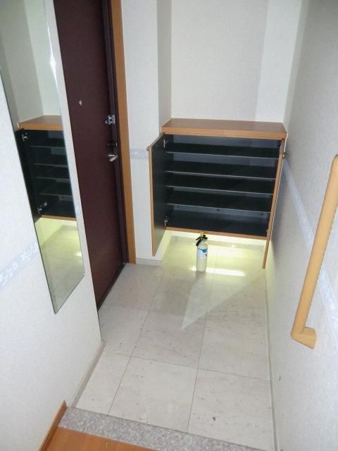 玄関　姿見・シューズＢＯＸ有