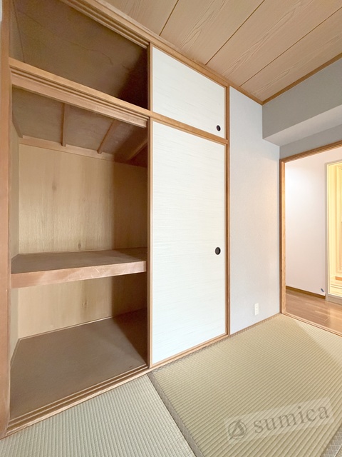 収納　室内をスッキリと見せることができる。充実収納です♪♪