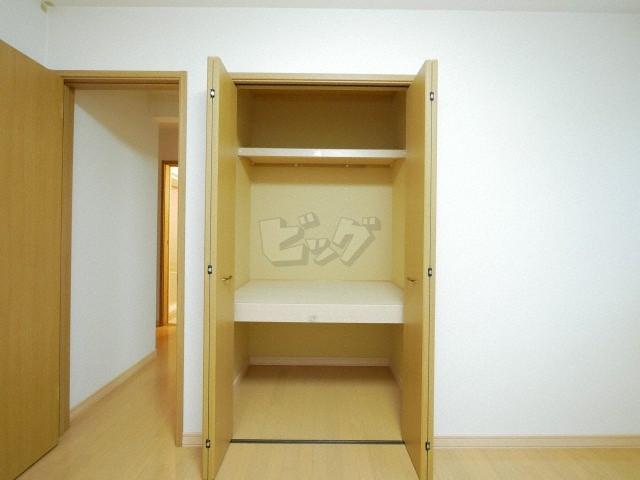 収納　収納に便利なクローゼットがついています♪