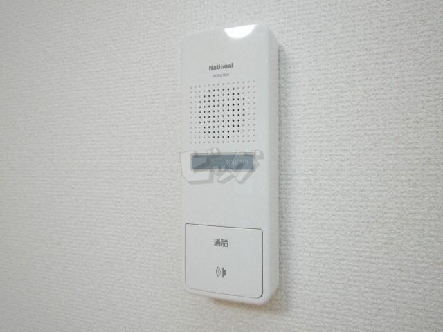 セキュリティ　インターホンも完備！