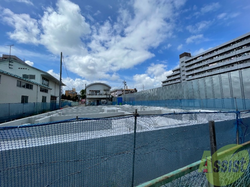 トイレ　こちらに物件が建設される予定となっております。