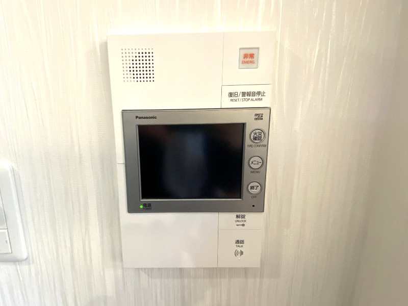セキュリティ　顔が見えて安心です！
