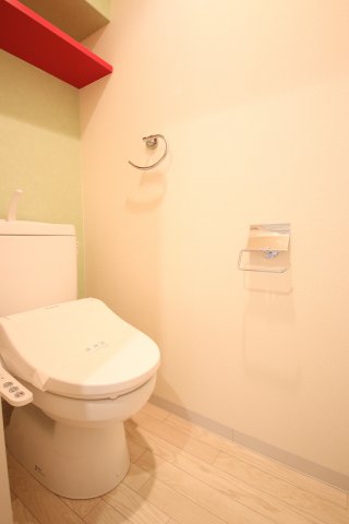 トイレ　ゆったりとした空間のトイレです