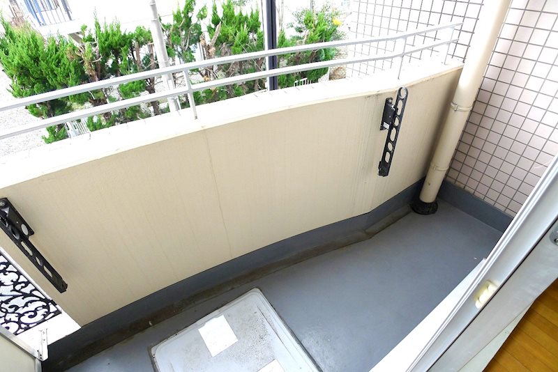バルコニー　写真は別号室参考写真となります。