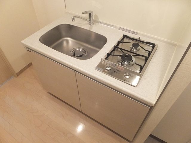 キッチン　ガス2口システムキッチン
