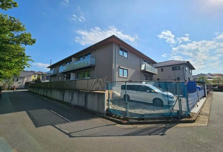 建物外観　※工事中の写真です。