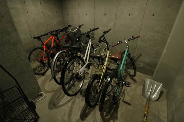 その他共有部分　屋内駐輪場♪