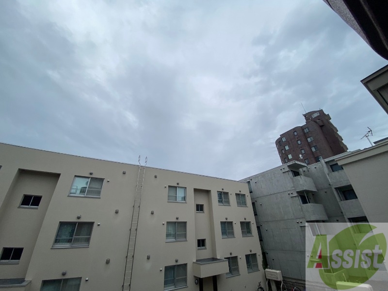 眺望　眺望です。建物はありますが風通しは良さそうです。