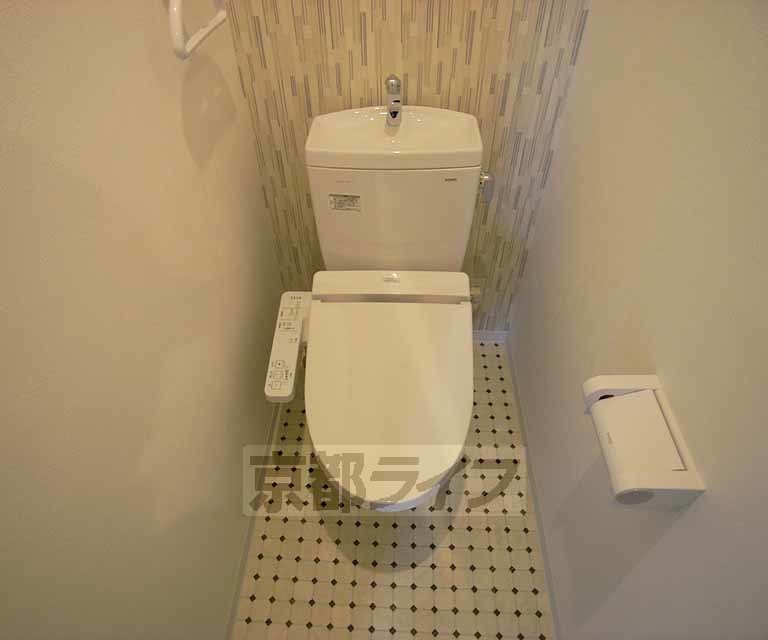 トイレ　清潔感のあるトイレです。