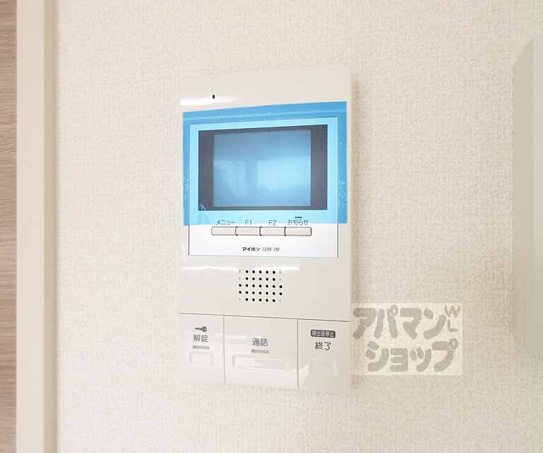 セキュリティ　カラーモニター・