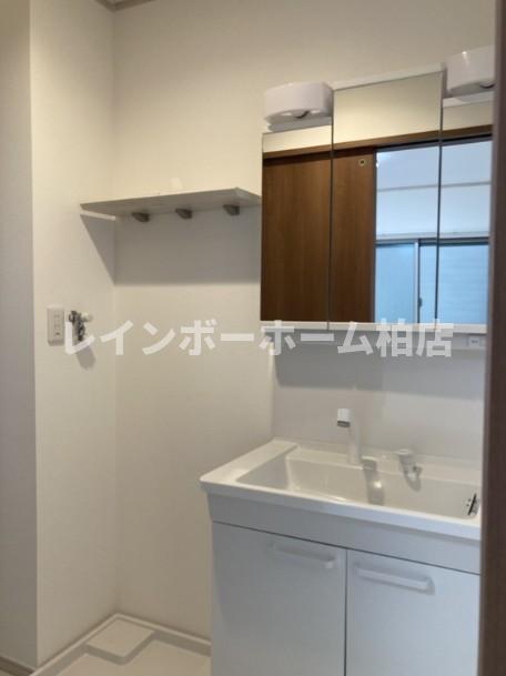 洗面設備　洗面所です