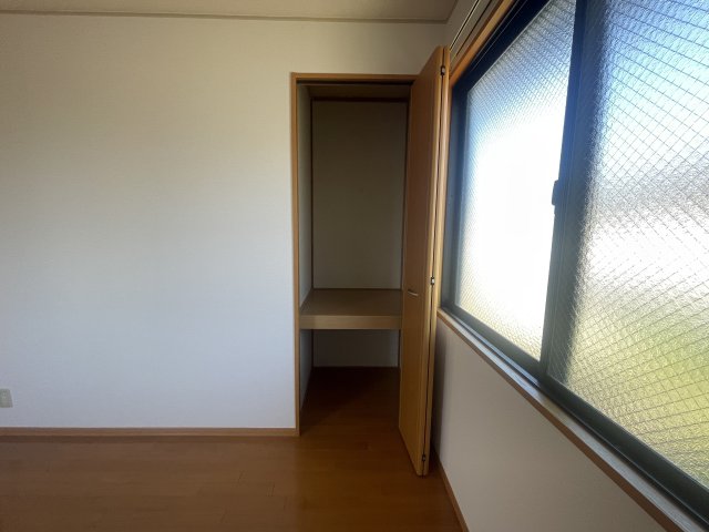 収納　たっぷりとした収納スペースです