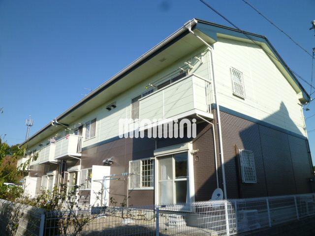 建物外観　２階建ての鉄骨造賃貸物件です。
