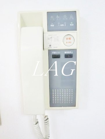 セキュリティ　インターホンです。