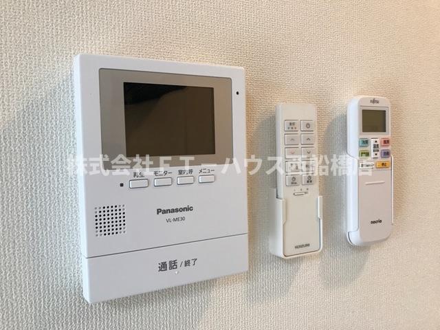 セキュリティ　カメラ付インターホン(イメージ)
