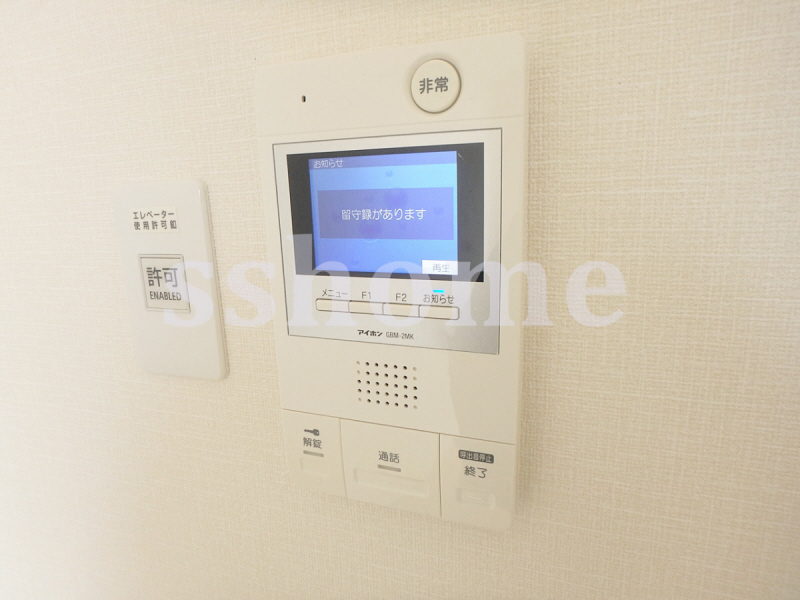 その他設備　来客を確認できるモニターホン☆