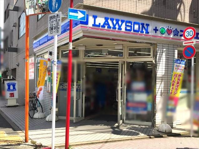 コンビニ　ローソン・スリーエフ 品川戸越公園駅前店（コンビニ）まで406m