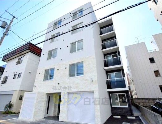 建物外観　都市ガス・Ｗｉ－Ｆｉ対応ネット無料採用のマンションです♪