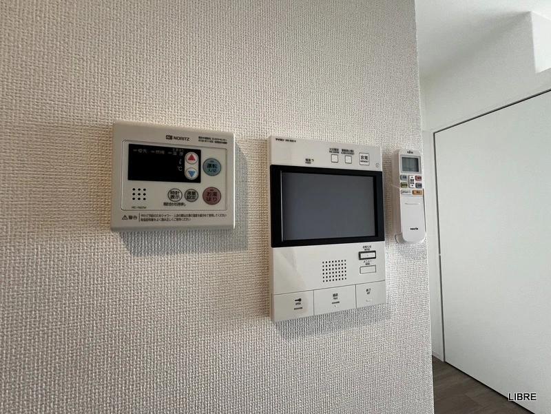 セキュリティ　モニター付きインターホン完備