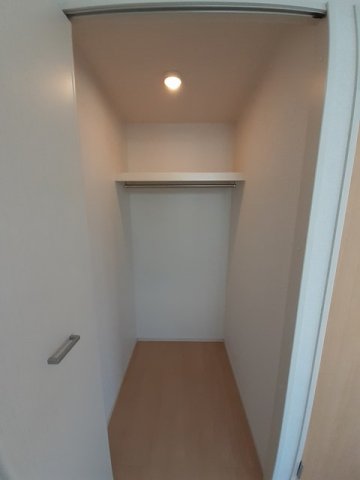 収納　たっぷりとした収納スペースです