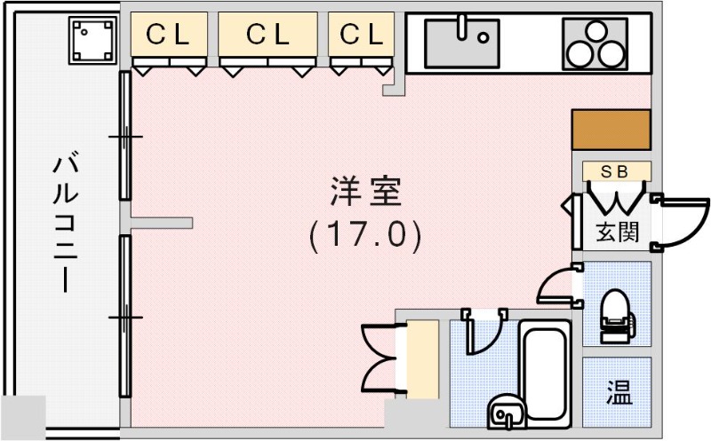 第二新神戸サンクレバーの間取り写真