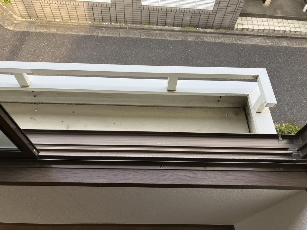 バルコニー　同間取り別号室
