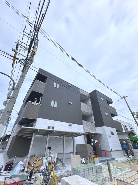近鉄南大阪線 今川駅 徒歩10分 3階建 新築の外観写真