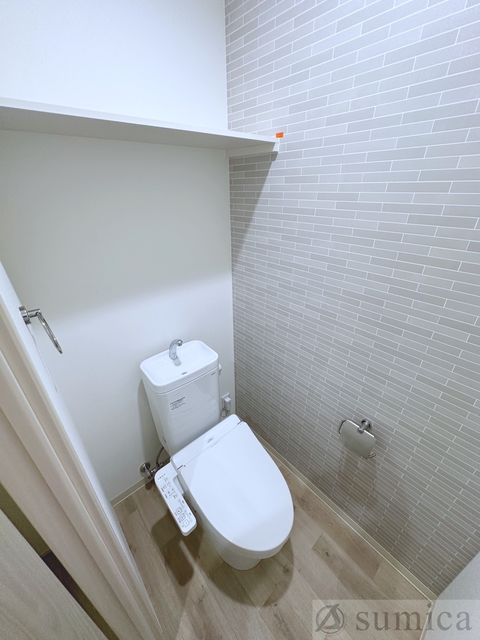 近鉄南大阪線 今川駅 徒歩10分 3階建 新築のトイレ写真